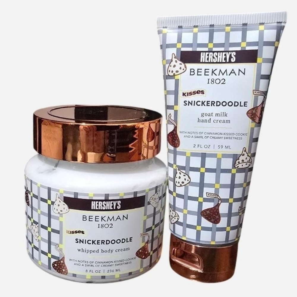⚠️SALE⚠️Beekman 1802 Goat Milk Body Cream & hand Cream Set- SNICKERDOODLE